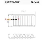 ������ ��������� Totachi TA-1430 A-197 17801-21030 MANN C 2513 Totachi TA-1430 Totachi TA1430 ����