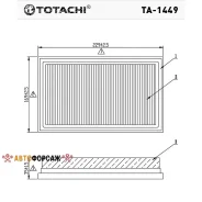 ������ ��������� Totachi TA-1449 A-2003 V 16546-73C10 MANN C 2329 Totachi TA-1449 Totachi TA1449 ����