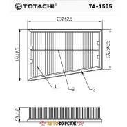 ������ ��������� Totachi TA-1505 A-2014 AY120-NS055 MANN C 2433/2 Totachi TA-1505 Totachi TA1505 ����