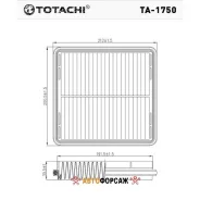 ������ ��������� Totachi TA-1750 96182220 MANN C 2229 Totachi TA-1750 Totachi TA1750 ����