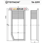 ��������� ������ Totachi TA-2299 16 54 676 74R C 27 029 Totachi TA-2299 Totachi TA2299 ����