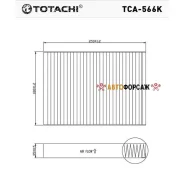������ ������ Totachi TCA-566 AC-215E 27277-4BA0A CU25012 (X-Trail T32, Qashqai J11) Totachi TCA-566 Totachi TCA566 ����