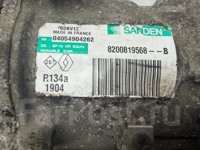 ���������� ������������ Renault Clio 3 2012 8200819568 ����