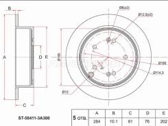 ���� ��������� SAT ST-58411-3A300, ������ ST584113A300 ����