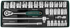 ����� ������� �������� 1/2"DR, 8-34 ��, 28 ��������� Jonnesway ����
