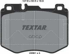 ������� ���. Mercedes W205 15= Textar ���. 2206101 2206101 ����