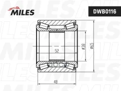 ��������� ������� ������ Subaru Forester I-II/Impreza I-II/Legacy I-II 89-07 DWB0116 Miles ���. DWB0116 DWB0116 ����