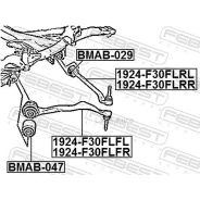 ����� �������� ������ ����� BMW 3 F30 2011-2015 [ECE] 1924F30FLRL ����