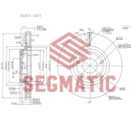 ���� ��������� ��� Mazda 6, CX-5, 2.0, 11- Segmatic SBD30093063 SBD30093063 ����