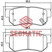 ������� ��������� �������� ��� KIA Sportage 2.0 2008-, Hyundai Getz 1.4 2005-2010, Hyundai Tucson 2.0 2004-2010 Segmatic SGBP2568 SGBP2568 ����