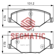 ������� ��������� �������� ��� Volkswagen Polo 1.6 2010-, Skoda Fabia 1.4 2007-2014, Skoda Fabia 1.2 2007-2014 Segmatic SGBP2591 SGBP2591 ����