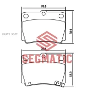 ������� ��������� �������� ��� Mitsubishi Pajero Sport 3.0 2000-, Mitsubishi Pajero Sport 2.5 1998-, Mitsubishi Pajero Sport 2.5 2002- Segmatic SGBP26...