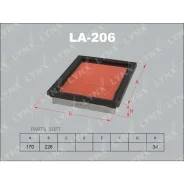 ������ ��������� Lynxauto LA206 LA206 ����