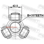������� 35x42.5, ����/��� Febest 0216R52 0216R52 ����