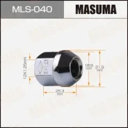 ����� Masuma 12x1.25��, L=25.3��, ��� ����=19��, �������� MLS-040 MLS040 ����