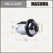 ����� Masuma 12x1.5��, L=35.2��, ��� ����=19��, ��������, � ������ D=27,7�� / Honda MLS-225 MLS225 ����