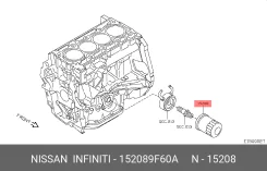 ������ �������� Nissan [152089F60A] 152089F60A ����