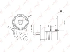 ���������� ����� ��������� ������������ LYNXauto PT3008 PT3008 ����