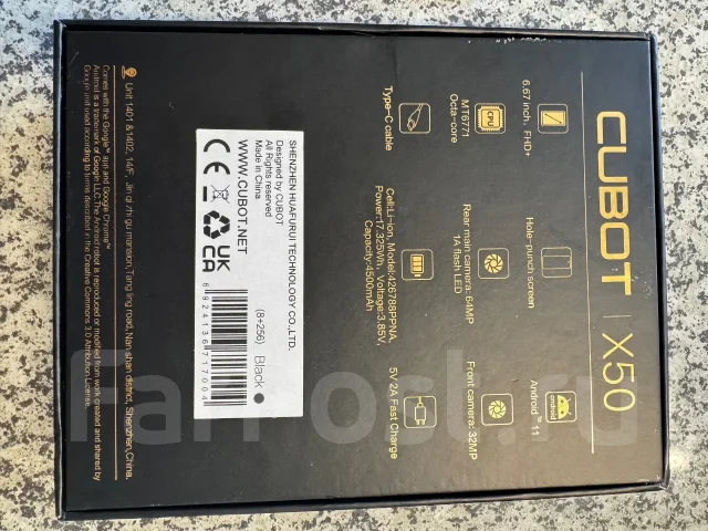 Cubot X50. �/�, 256 ��, ������� ����