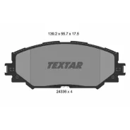 ������� ��������� Toyota Auris/Corolla/RAV 4 06- �����. Textar 2433601 Textar 2433601 2433601 ����