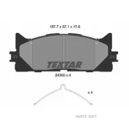 ������� ��������� Toyota Camry 06- �����. Textar 2435001 Textar 2435001 2435001 ����