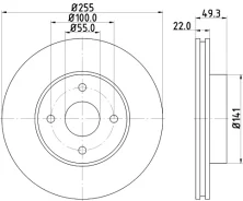 ���� ��������� ����� Toyota Corolla Saloon _E12_ 1.5 ZZA120_, ZZE123_ 11.2001 - 07.2007 Nisshinbo ND1044K ND1044K ����