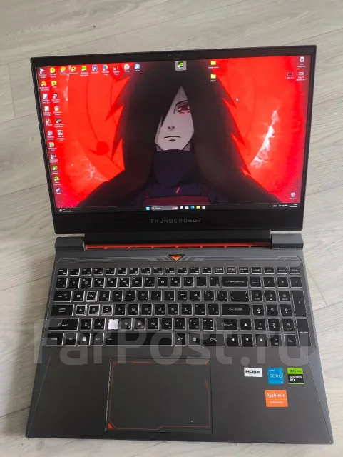 Thunderobot. 16.5", 2����, ��� 16 ��, ���� 512���, WiFi: 1, Bluetooth: 1, ����������� �� 4��. ����