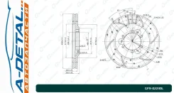 ���� ��������� ��������������� ������������� G-brake GFR-02230L ����� GFR02230L ����