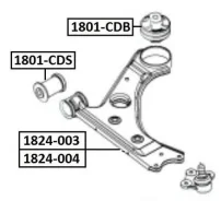 ����������� ������ �������� �������� | ����� ����/��� | OPEL/ Corsa D 2006- 1801CDS ����