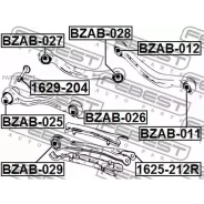 ���� ���������� Mercedes BENZ E 250 212. # Febest 1629204 1629204 ����