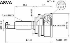 ���� ������� | ����� | Mitsubishi/ COLT Z25A/ Z27A/29*55*25 �� MT41 ����