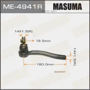 ���������� ������� ���� Nissan Teana(J31) ����. Masuma ME4941R ME4941R ����