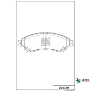 ������� ��������� Suzuki SX-4 13-, Vitara 14- Kashiyama D9078H D9078H ����