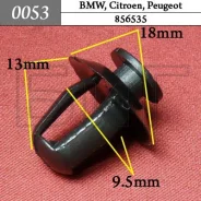 ������ ��������� ��������� �������� Citroen / Peugeot 0053 ����