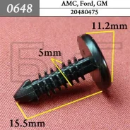 ������ ��������� ������� AMC / FORD / GM ���� ������ 0648 ����