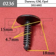 ������ ��������� ������� GM ���� ������ 0236 ����