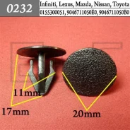 ������ ��������� ������� Honda / Nissan / Toyota ���� ������ 0232 ����
