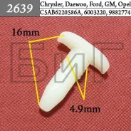 ������ ��������� ���������� ����������� ����� Chrysler / FORD / GM ���� ����� 2639 ����