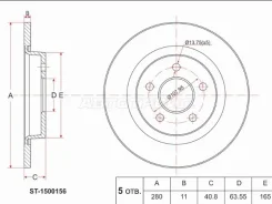���� ��������� SAT ST-1500156, ������ ST1500156 ����