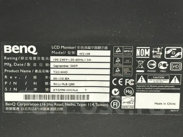 BenQ. 22" ����