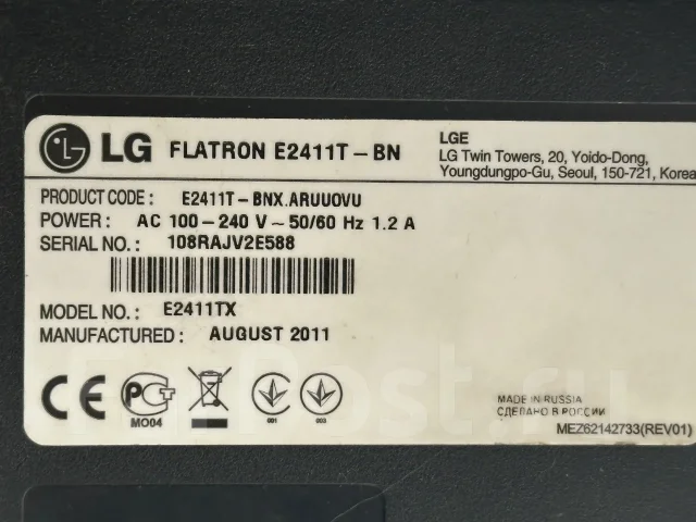 LG. 24", ���������� �� (LCD, LED, QLED) ����