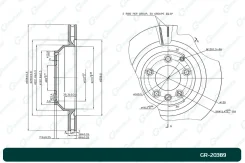 ���� ��������� ������������� G-brake GR-20389 GR20389 ����