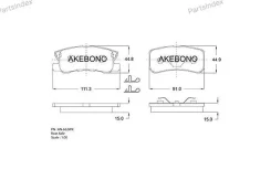 ������� Akebono AN-632WK AN632WK ����