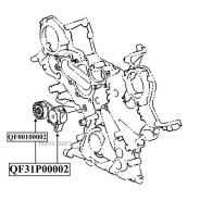 ����� ����� ���������� Subaru XV 11- Quattro Freni QF00100002 QF00100002 ����