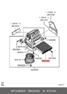 ������ ������ ! LHD, ��������Mitsubishi Pajero IV 3.2 Di-D 07- Mitsubishi 7803A028 7803A028 ����