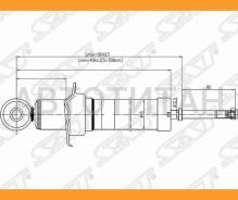 ������ ������ Toyota Altezza/MARK2/BLIT/Crown/Majes�TA/Progress/Verossa 00- LH=RH SAT ST4853029875, �����/������ ST4853029875 ����