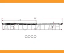 ����������� ������ ��������� Skoda Octavia 96-10 (������=�����), �����/������ ST1U9827550A ����