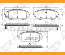 ������� ��������� (�������) Hyundai ix55 06-13 / Veracruz 06-15, �������� ST581013JA01 ����