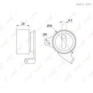 ����� �������� ����� ��� Lynxauto PB-1068 PB1068 ����
