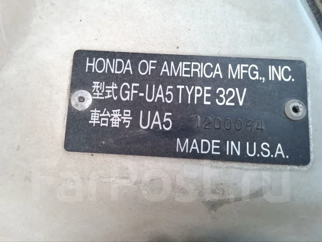 Honda Saber. UA5, J32A ����